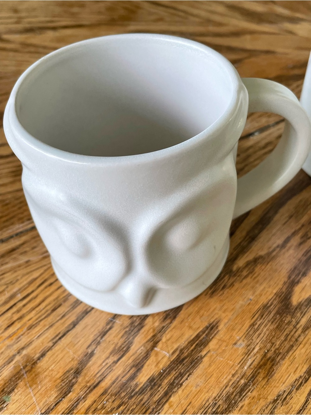 Pottery Barn Owl Mugs Set of Four